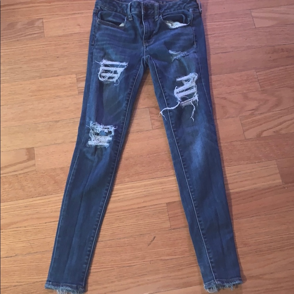 American Eagle Super Super Stretch X Jeggings 4